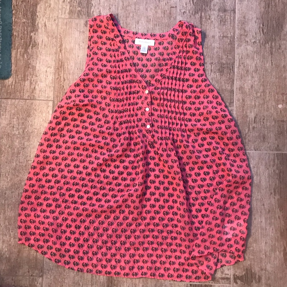 Maternity Floral Tank Top